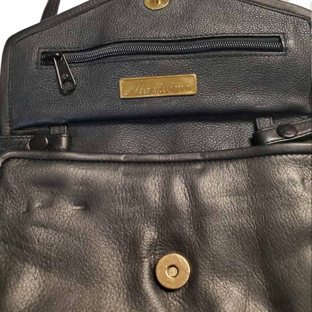 Marissima soft leather crossbody bag